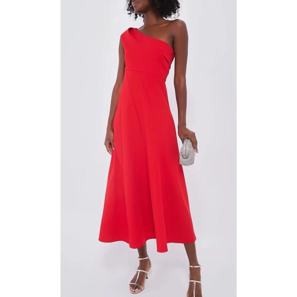Tuckernuck x India Hicks | NEW Scarlet Carmen One Shoulder Dress Size Small